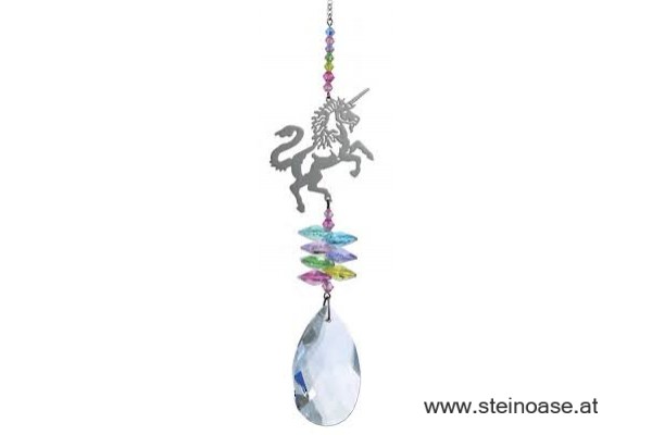 Einhorn Kristallmobile Swarovski